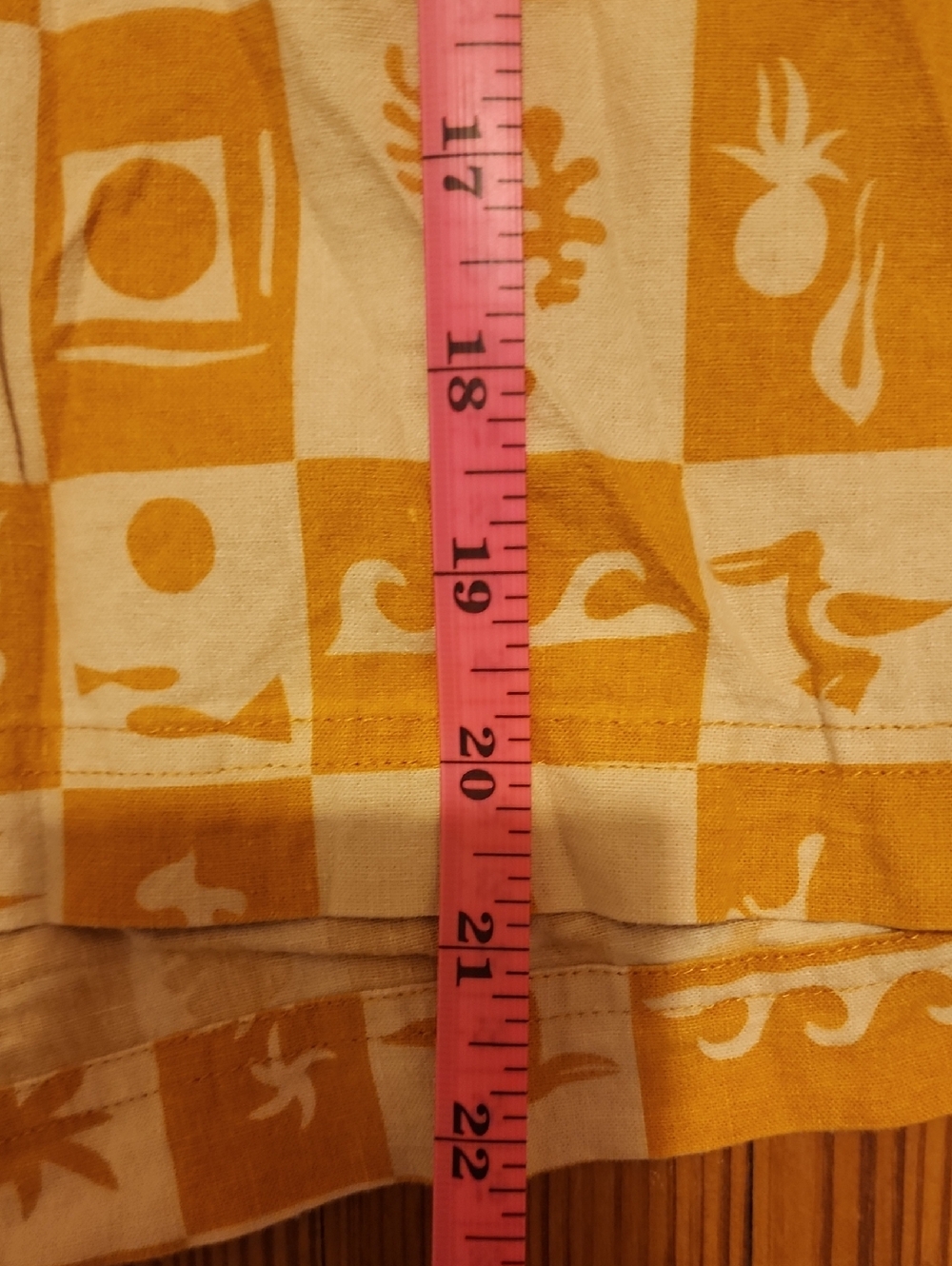 Madewell Linen Patterned Button Up Top - Picture 7 of 9